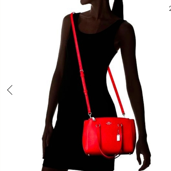 STANTON CARRYALL 29 COACH F37147 in Red - Picture 11 of 15